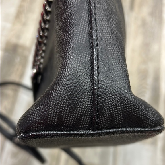 Michael Kors Black Crossbody Bag with Signature Monogram - Picture 13 of 14